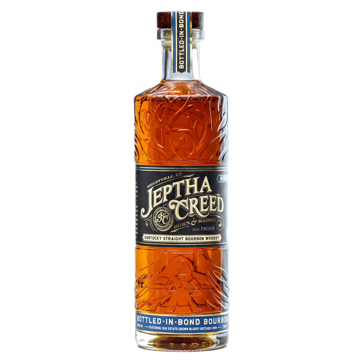 Jeptha Creed Bottled-in-Bond Kentucky Straight Bourbon Whiskey 750ml