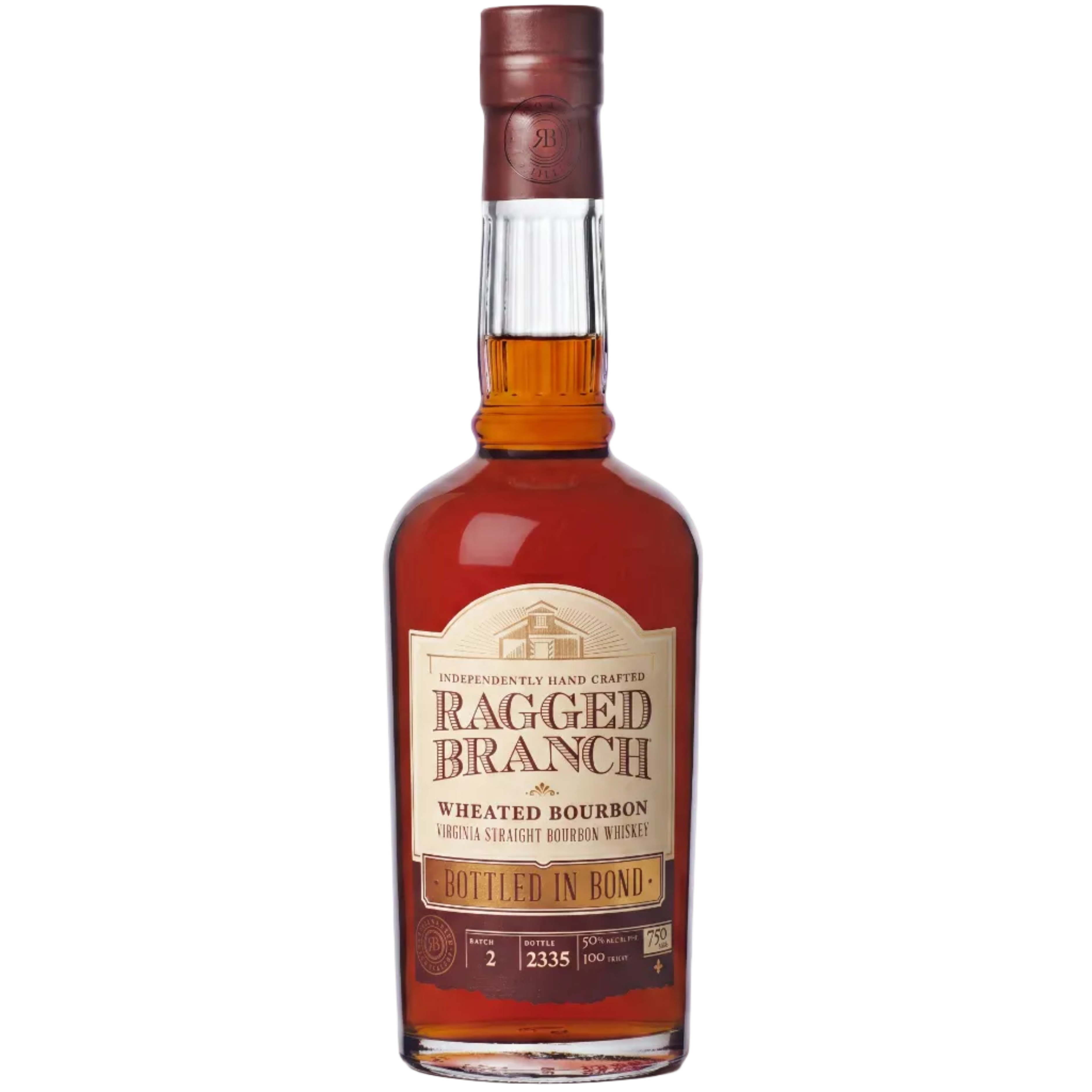 Ragged Branch Wheated Bourbon Bottled in Bond 750ml