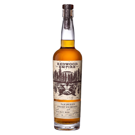 Redwood Empire Van Duzen Small Lot Straight Rye Whiskey Batch 002 750ml