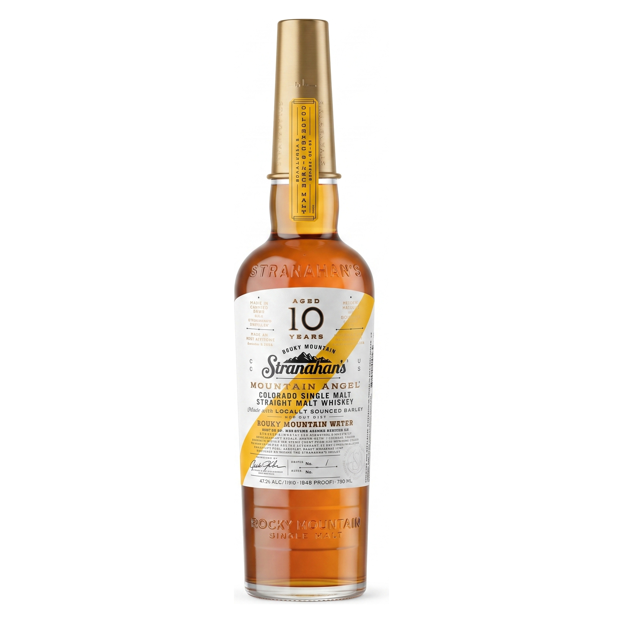 Stranahan's Mountain Angel 10 Year Colorado Single Malt Whiskey 750ml