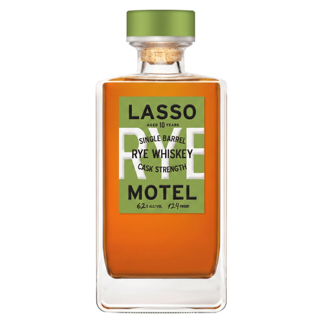 Lasso Motel Single Barrel Rye Whiskey 10 Year 750ml