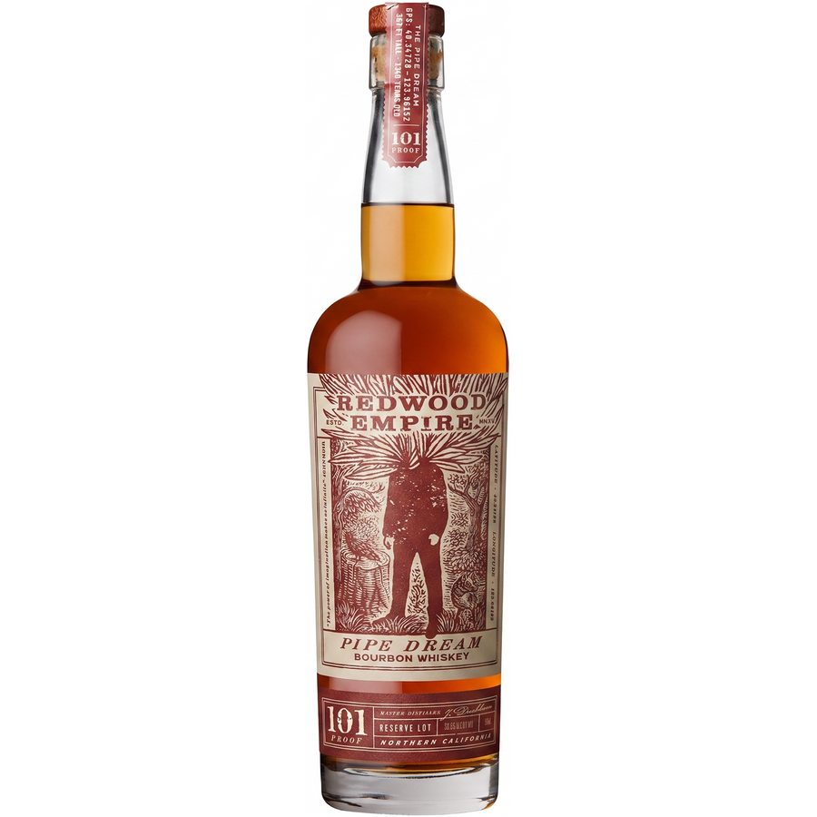 Redwood Empire Pipe Dream 101 Proof Bourbon Whiskey Reserve Lot 750ml