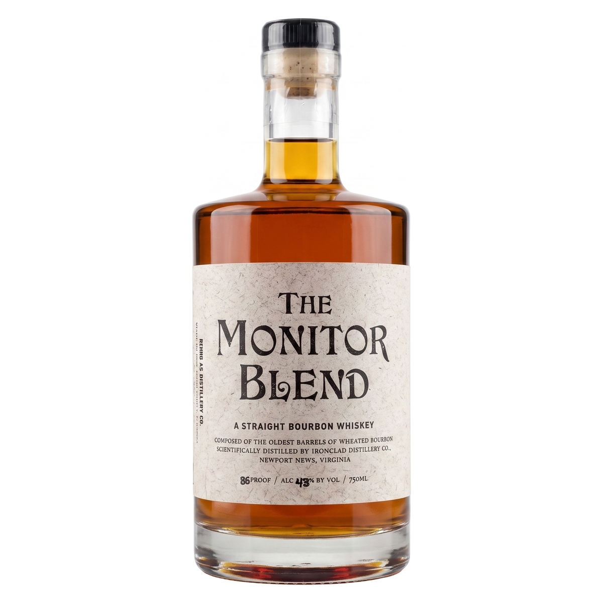 Ironclad The Monitor Blend Straight Bourbon Whiskey 750ml