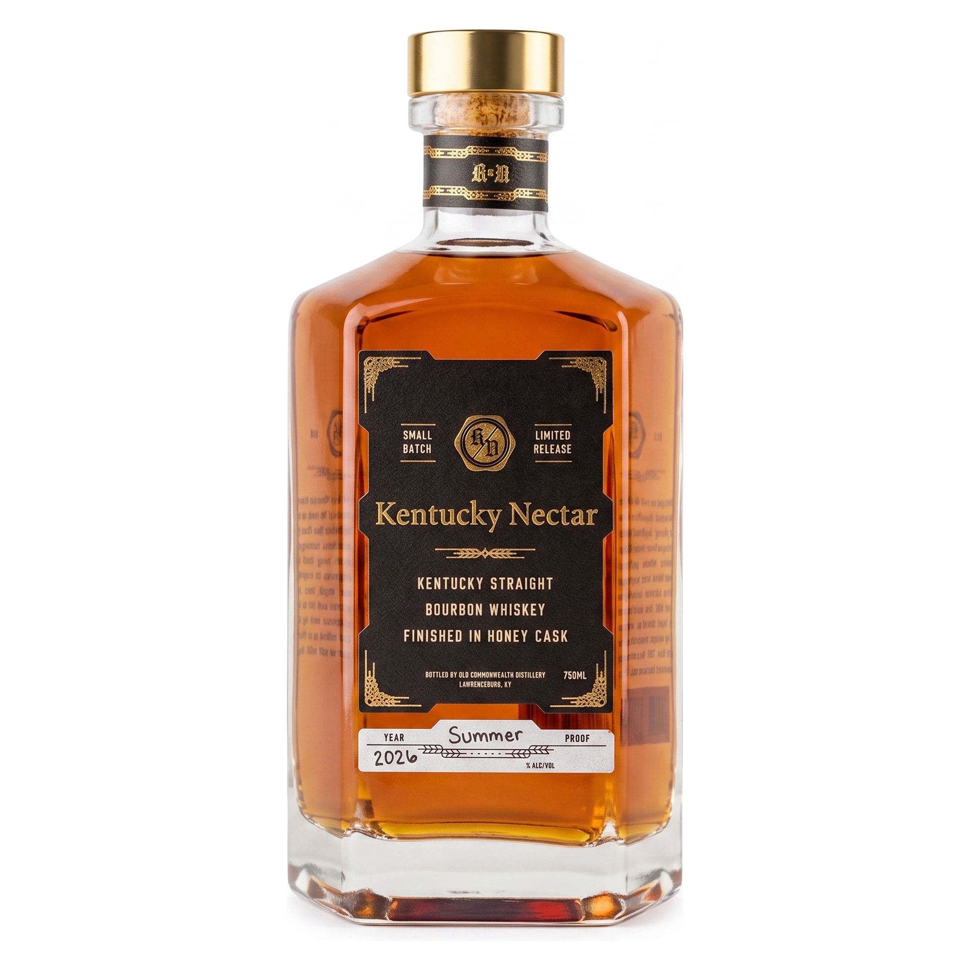 Kentucky Nectar Kentucky Straight Bourbon Whiskey Finished in Honey Cask Summer 2026 750ml