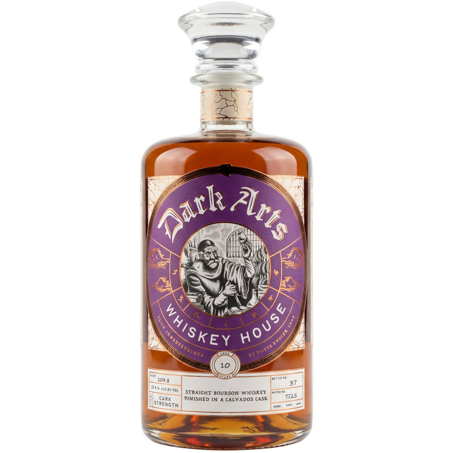 Dark Arts Whiskey House 10 Years Old Bourbon Finished In Calvados Casks Selected By Whiskey Library 750ml