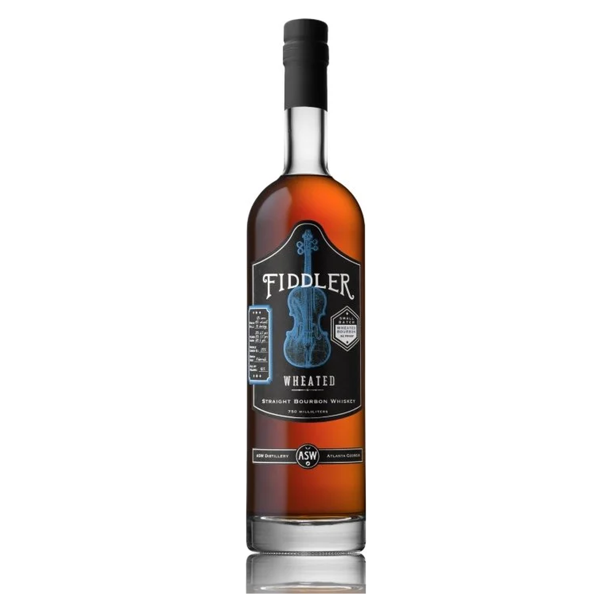 Fiddler Wheated Straight Bourbon Whiskey 750ml