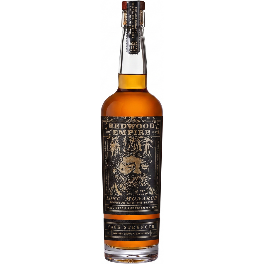 Redwood Empire Lost Monarch Cask Strength Bourbon & Rye Blend 750ml