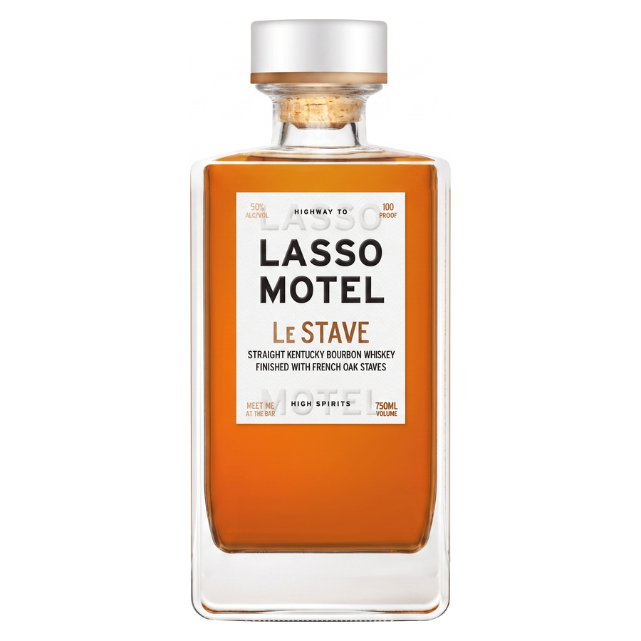 Lasso Motel Le Stave Straight Kentucky Bourbon Finished with French Oak Staves 750ml