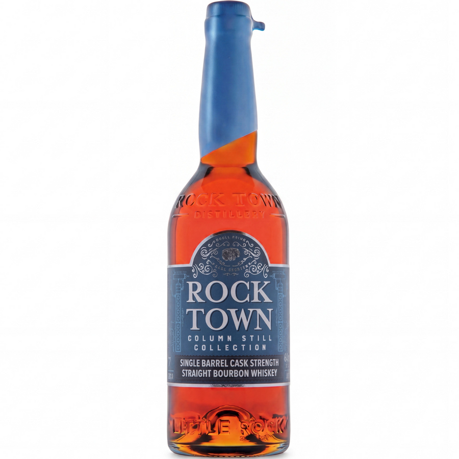 Rock Town Column Still Collection Single Barrel Cask Strength Straight Bourbon Whiskey 750ml
