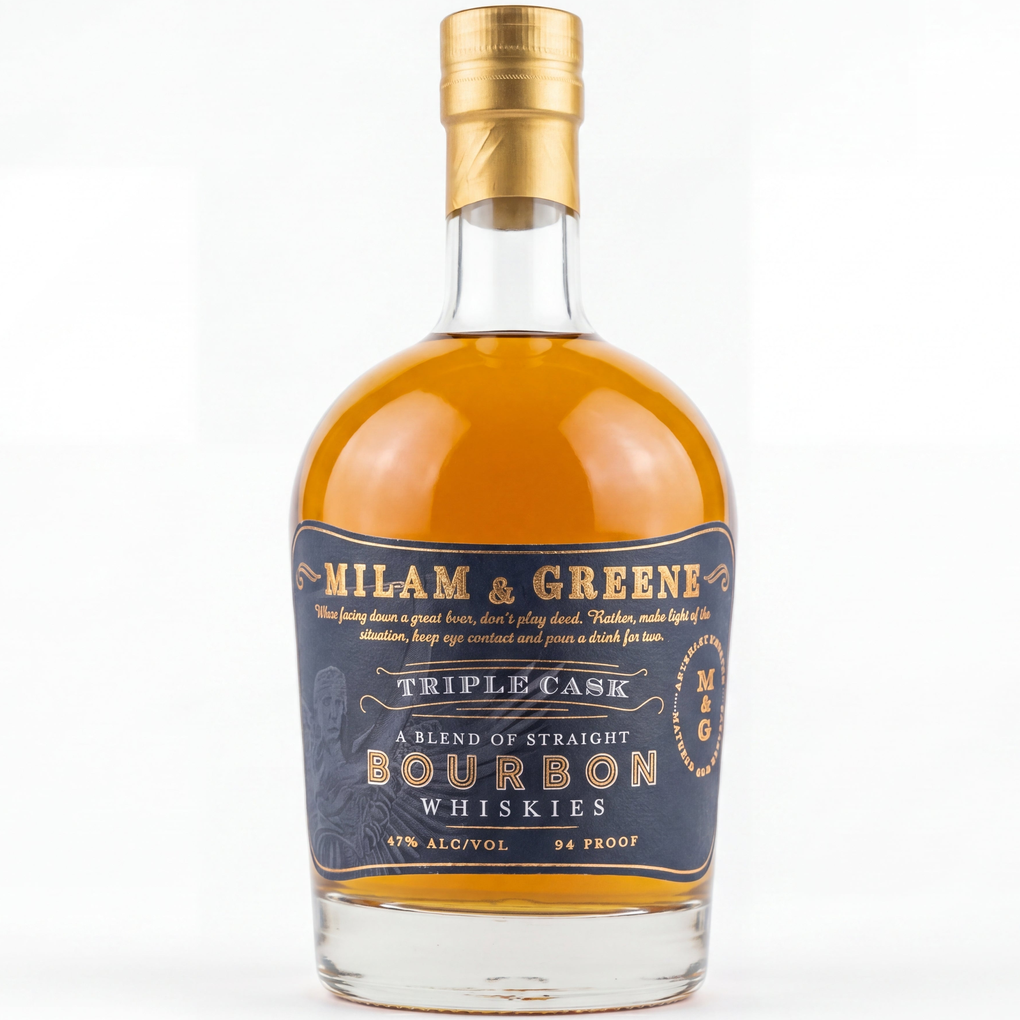 Milam & Greene Triple Cask Bourbon 750ml