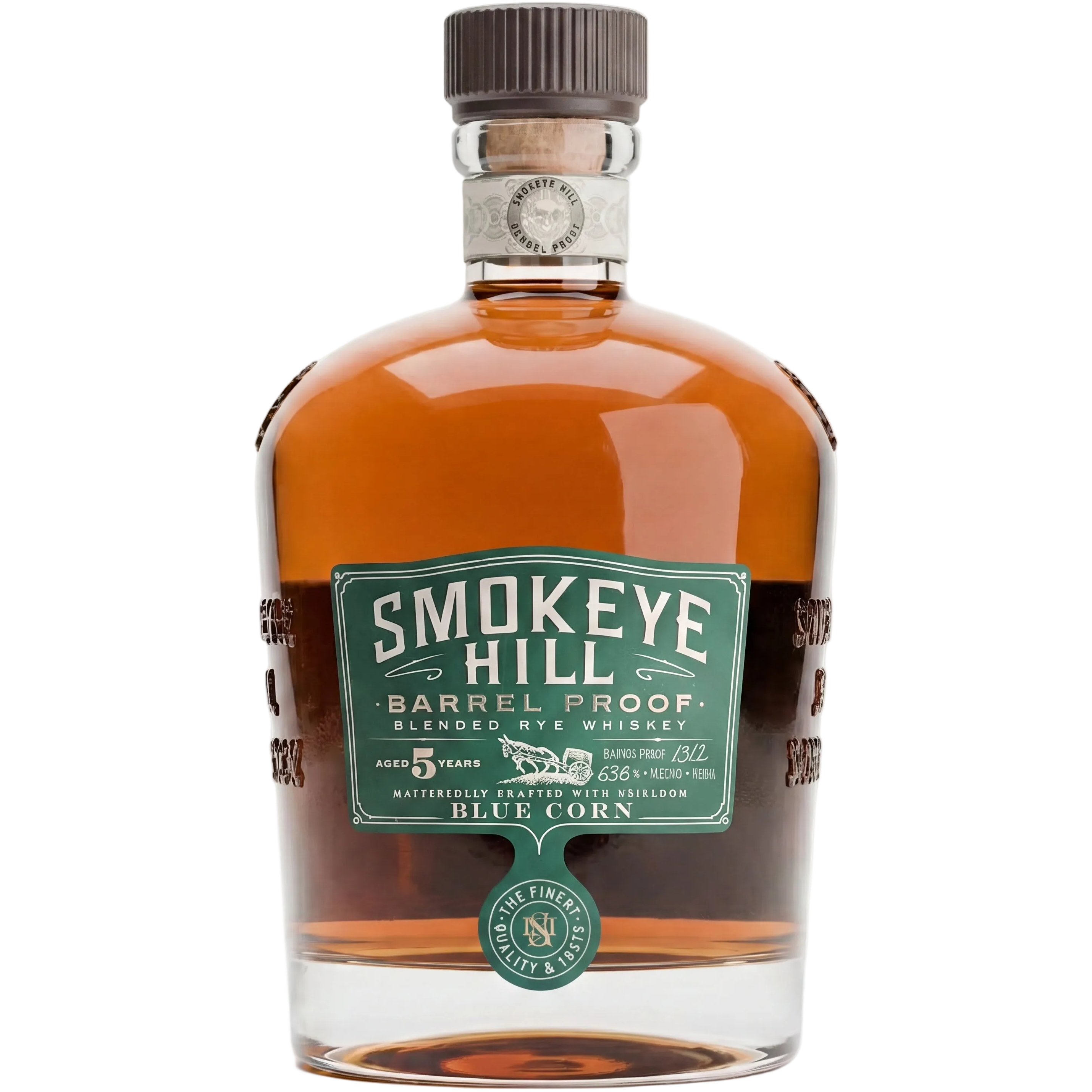 Smokeye Hill Barrel Proof Blended Rye Whiskey 5 Years 750ml