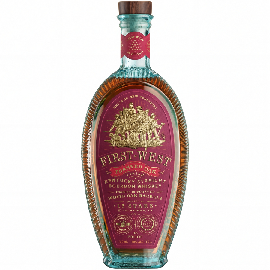 First West Toasted Oak Finish Kentucky Straight Bourbon Whiskey 750ml