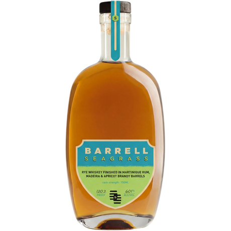 Barrell Bourbon Seagrass Rye Whiskey Cask Strength 750ml
