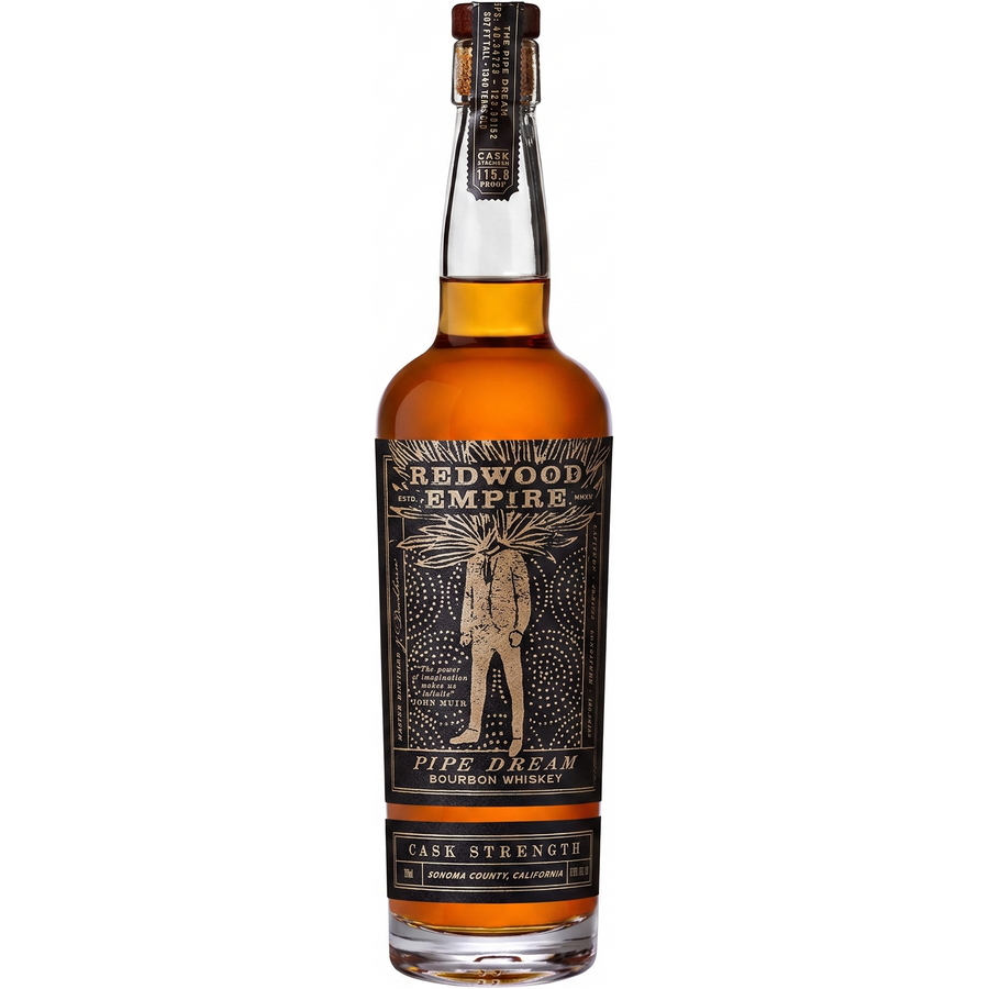 Redwood Empire Pipe Dream Cask Strength Bourbon Whiskey 750ml