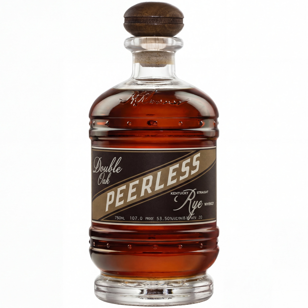 Kentucky Peerless Double Oak Straight Rye Whiskey 750ml