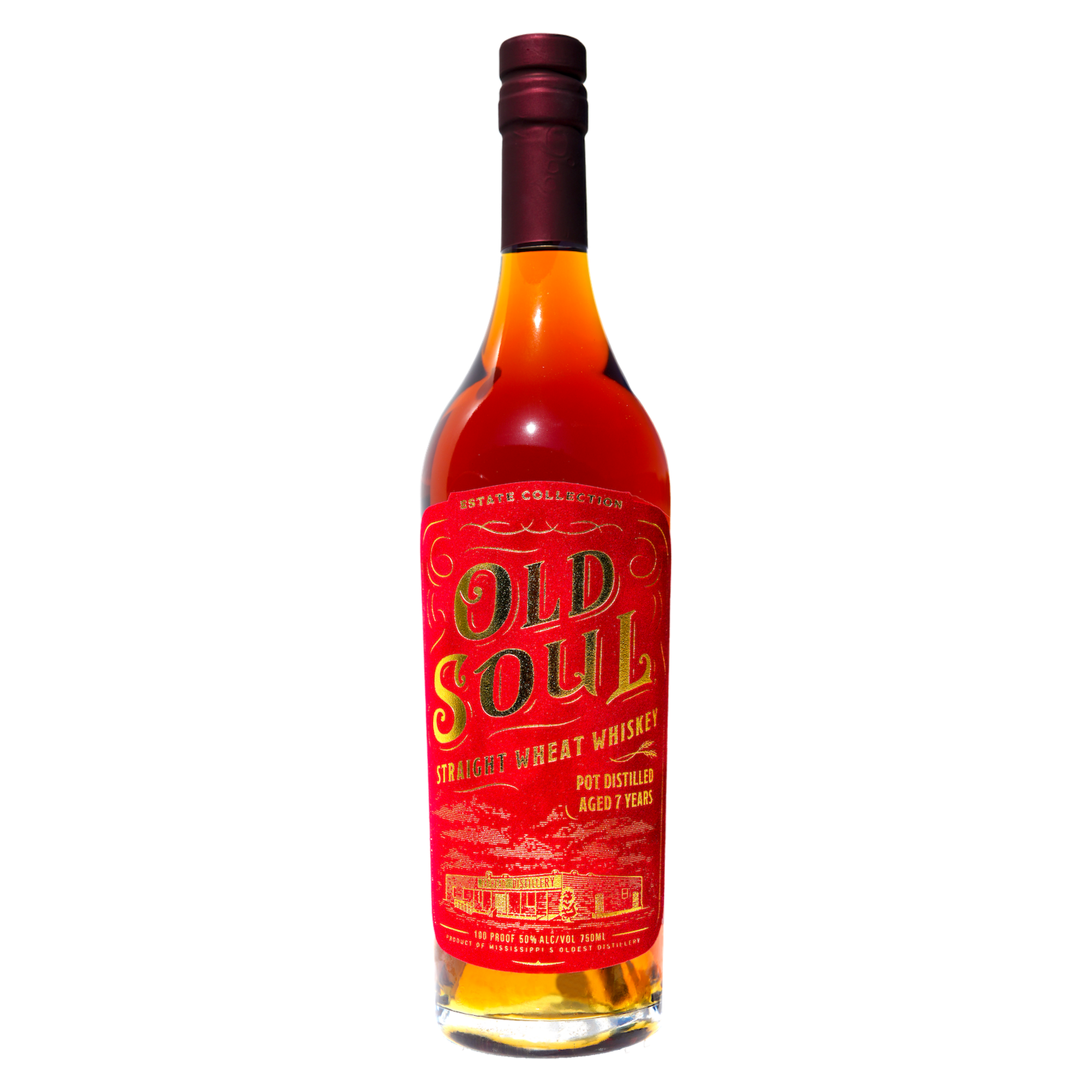 Old Soul Estate Collection Straight Wheat Whiskey 7 Year 750ml