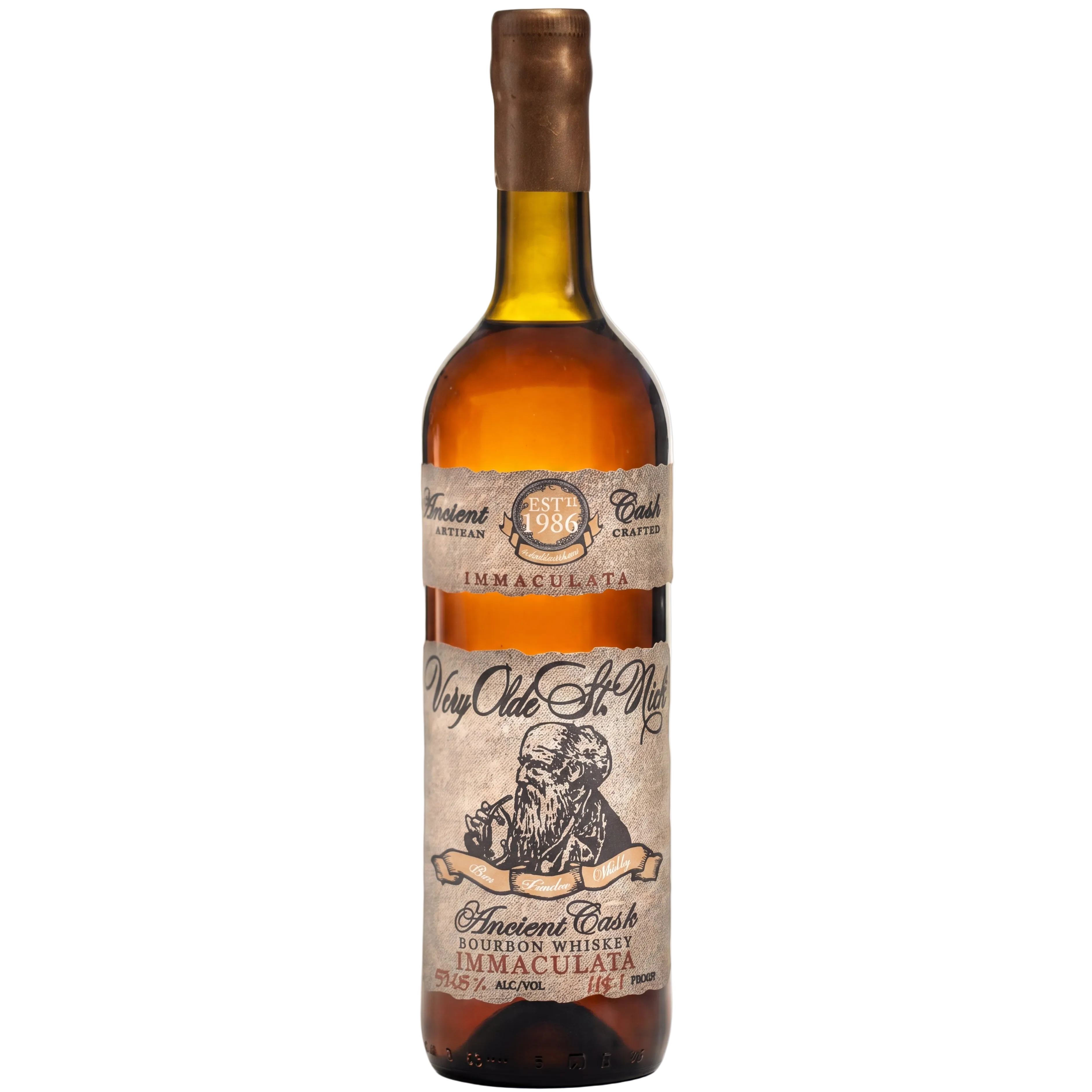 Very Olde St. Nick Immaculata Ancient Cask Bourbon Whiskey 750ml