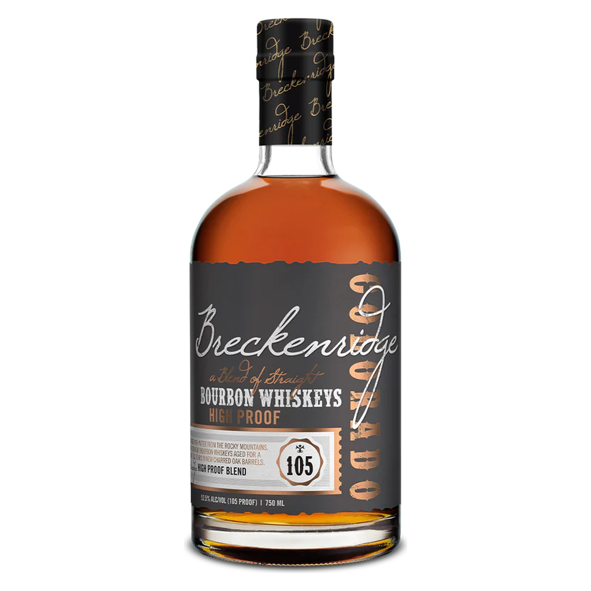 Breckenridge Distillers High Proof Blend of Straight Bourbon Whiskeys 750ml