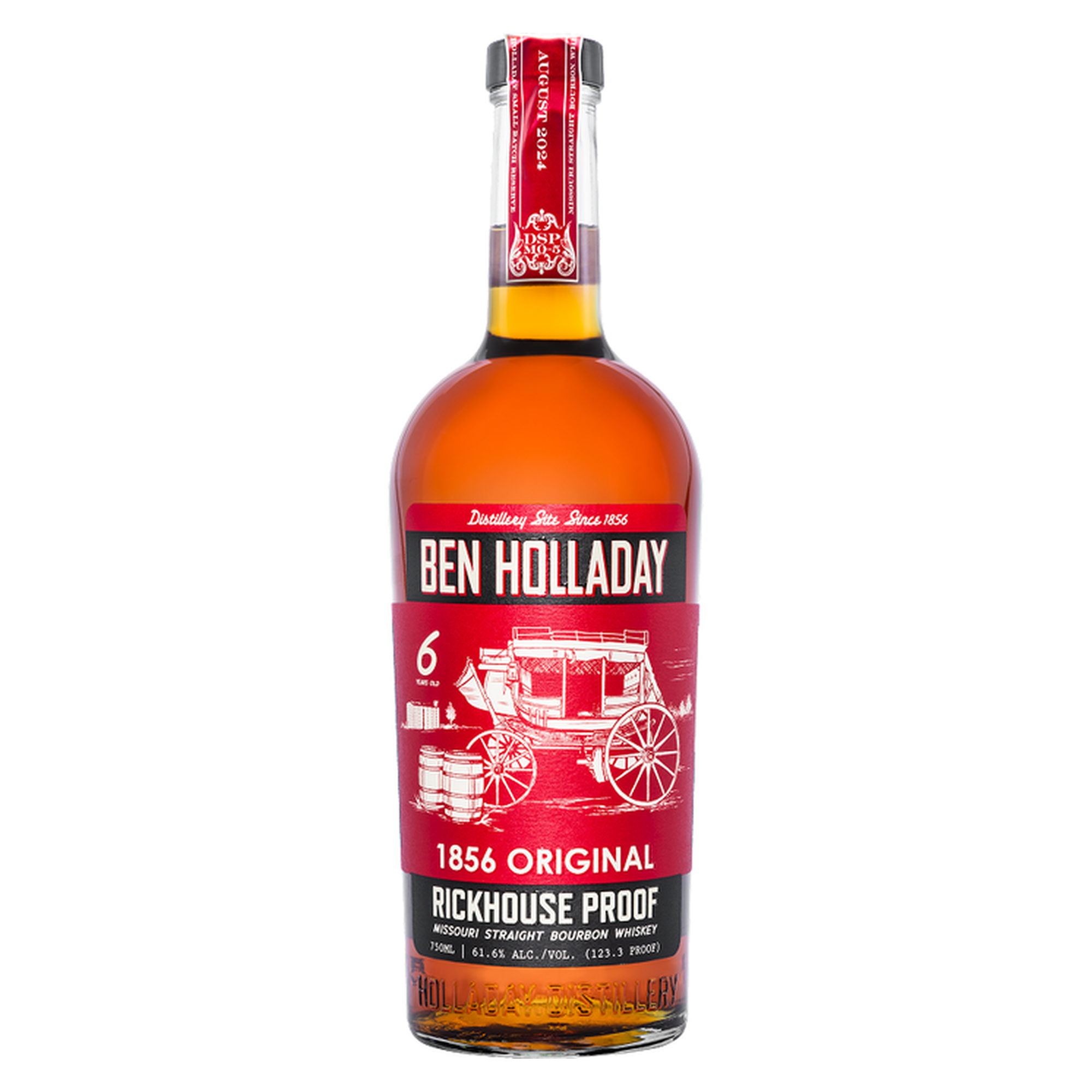 Ben Holladay 1856 Original Rickhouse Proof 6 Year 750ml