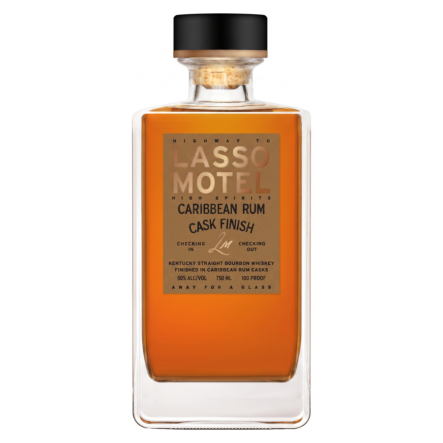 Lasso Motel Caribbean Rum Cask Finish Kentucky Straight Bourbon Whiskey 750ml