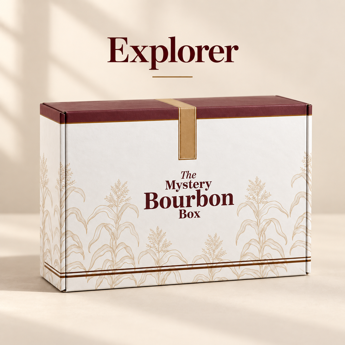 Explorer Bourbon Mystery Box, closed box