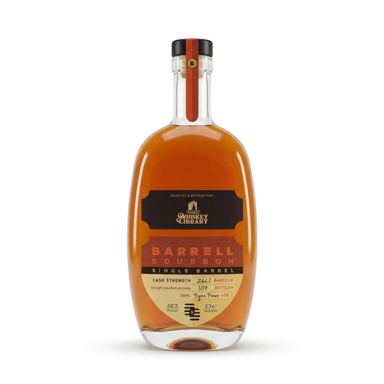 Barrell Craft Spirits Single Barrel: Z6L1 115.20 Proof 750ml