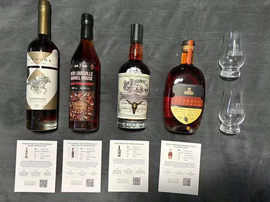 I am very pleased with my bourbon mystery box!