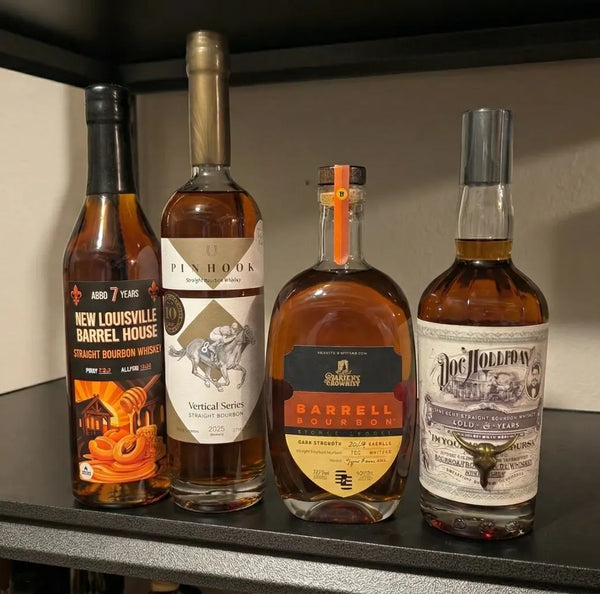 A member's Bourbon Mystery Box
